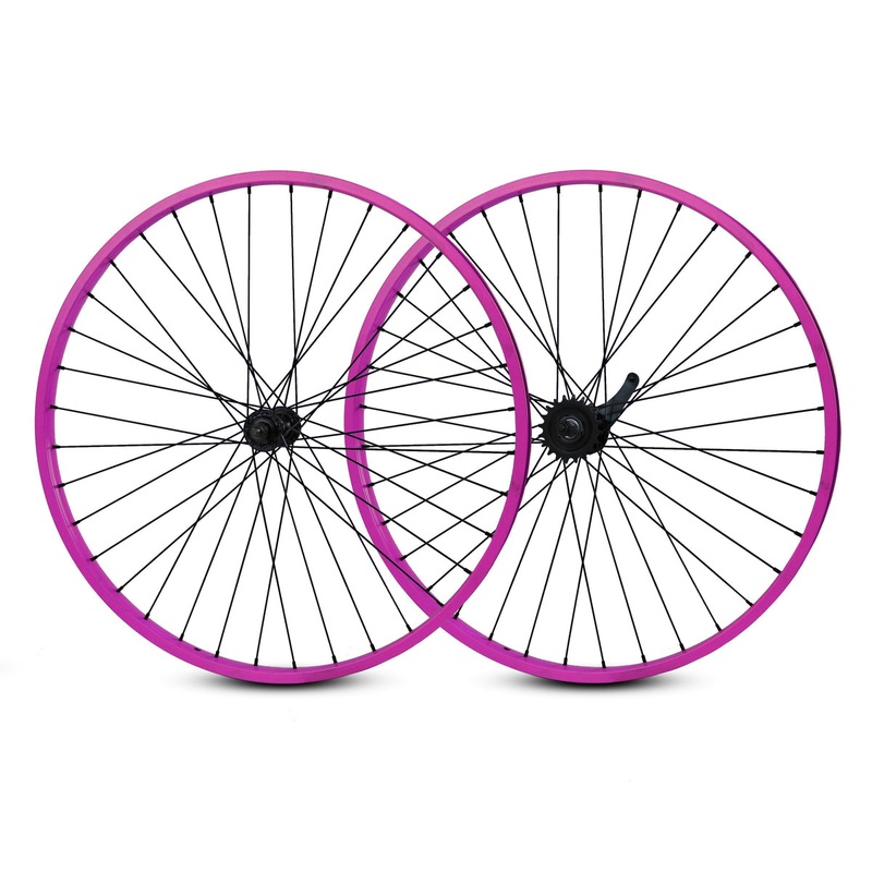 26″X 25mm 1s Wheelset Matte Black