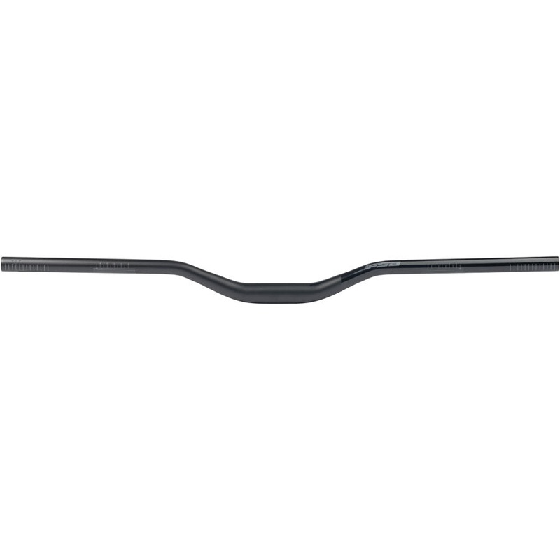 Full Speed Ahead Gradient Alloy Riser Handlebar – Aluminum, 31.8mm Clamp, 40mm Rise, 800mm, Black