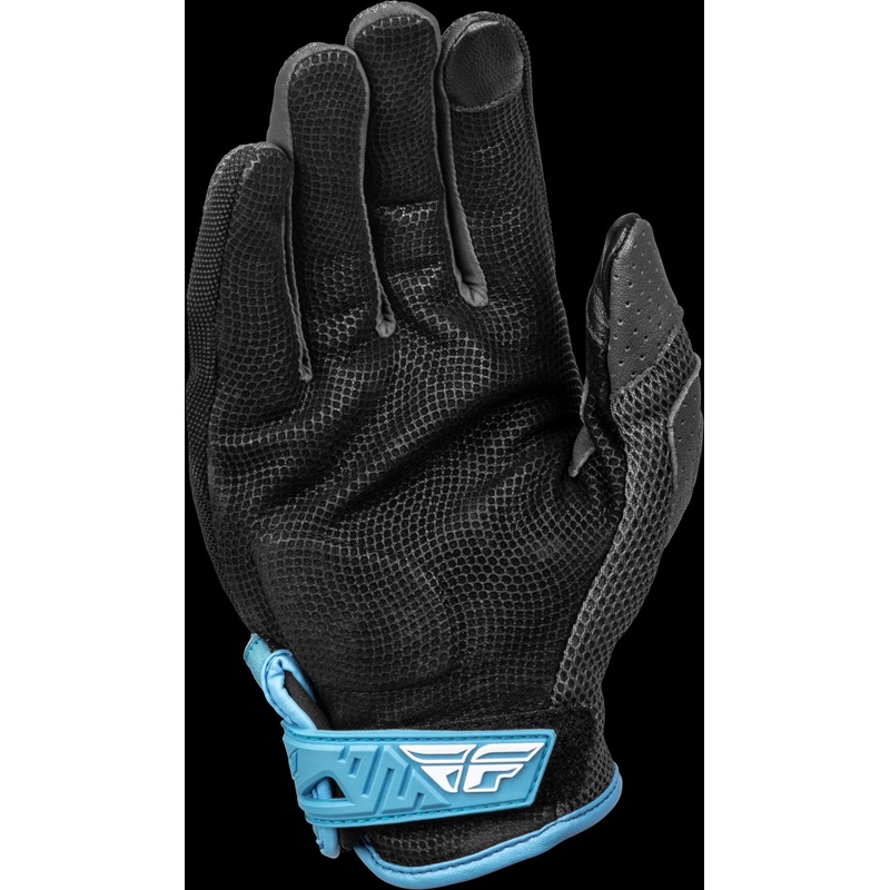 FLY RACING Women’S Coolpro Force Gloves Grey/Blue Sm
