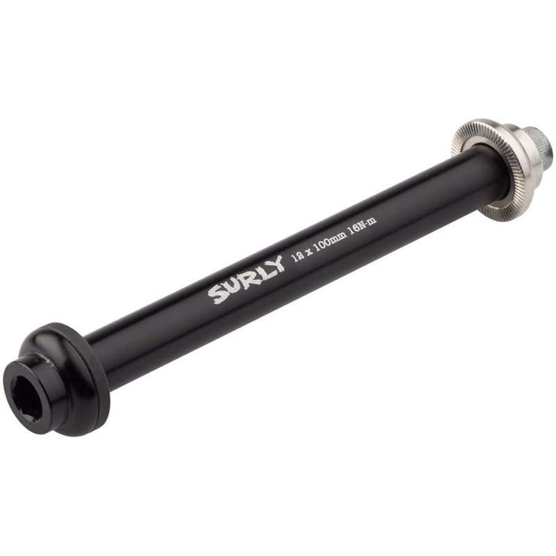Thru Axles Front Thru-Axle – 12×100 mm, Chromoly, Black