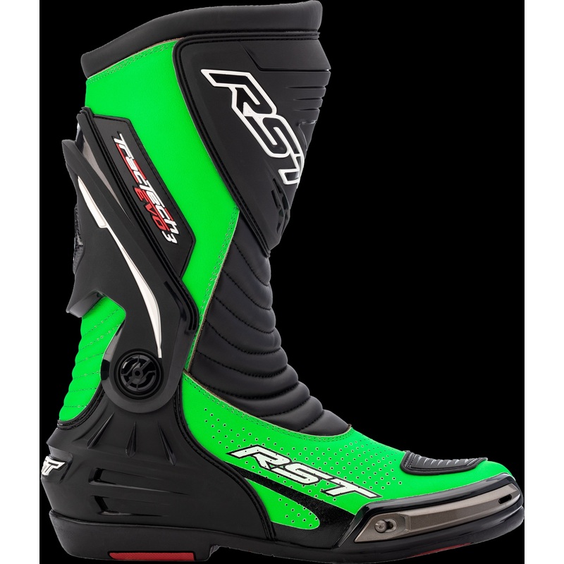 RST Tractech Evo Iii Sport Ce Boot Neon Green / Black  Sz 11.5 Neon Green/Black 12