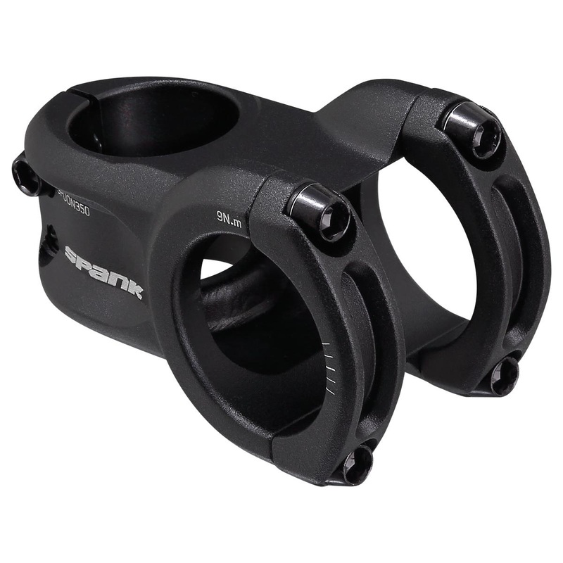 Spoon 350 45mm Mountain Bike Stem, Black 0 35mm 45mm