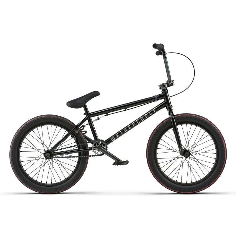 We The People Justice 20″ BMX Bike 20.75″ TT – Graphite Black