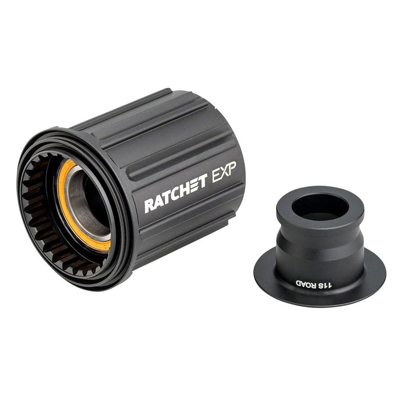 DT Swiss Ratchet EXP Freehub Body – Shimano HG 11 Road, Light S, Aluminum, Ceramic Bearing, Kit w/ End Cap, 12 x 142 mm