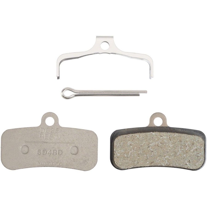 D03S-RX Resin Disc Brake Pads D03S-RX Disc Brake Pad and Spring – Resin Compound, Stainless Steel Back Plate, One Pair