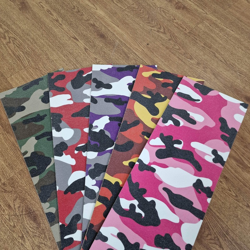 Mob Graphic Skateboard Griptape Camo