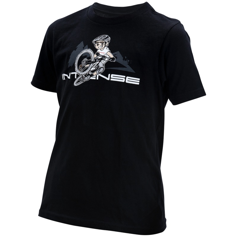 Youth Toon Black Tee 2T