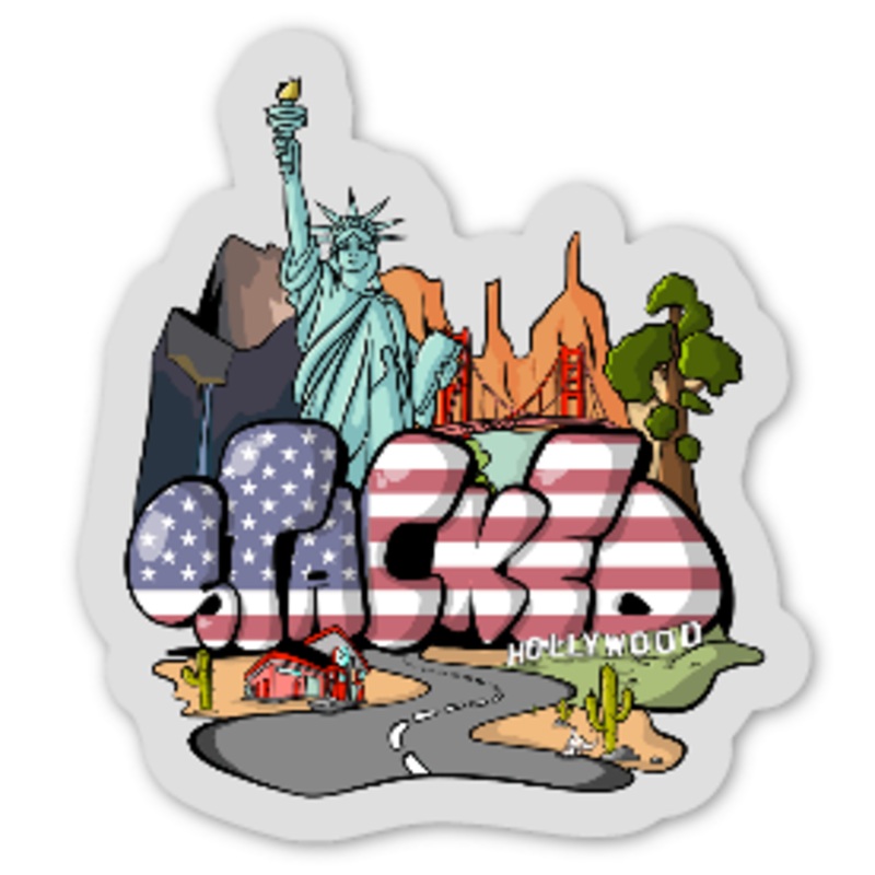 3 Road trip Sticker 1 sticker