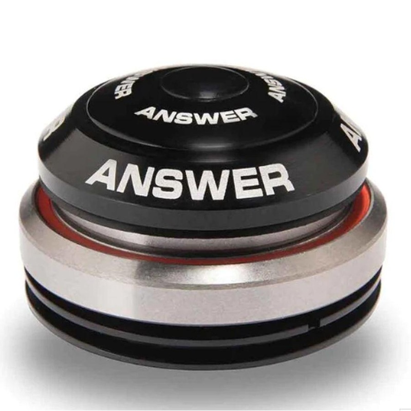 Answer Pro Integrated Tapered Headset Black 1.5-1 1/8
