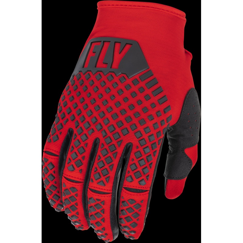FLY RACING Kinetic Gloves Red/Black Sm