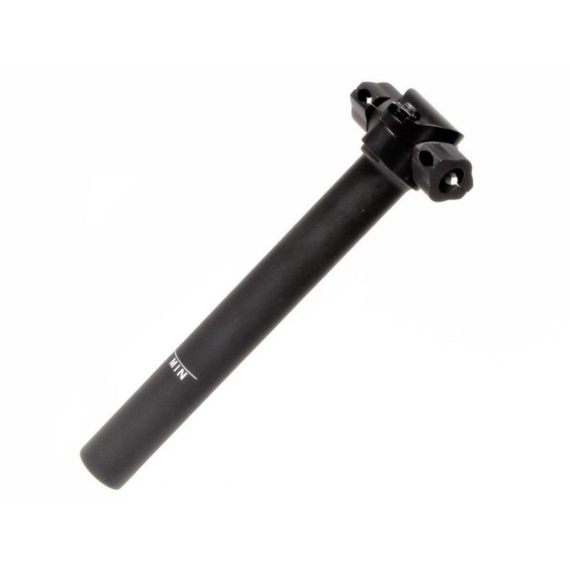 S&M Railed Seatpost Black 25.4mm