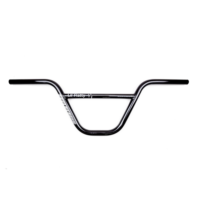 Supercross BMX | Lil’ Flatty Pro BMX Racing Bars – Flatline Bend Gloss Black