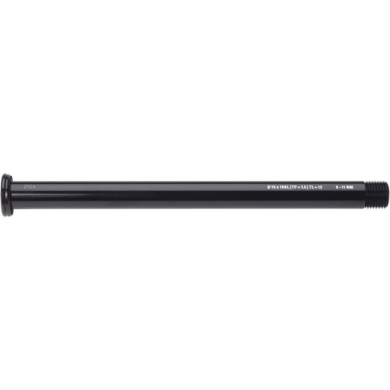 WHISKY No.9 Thru Bolt – 15mm, 198mm, P1.5, TL12, Black