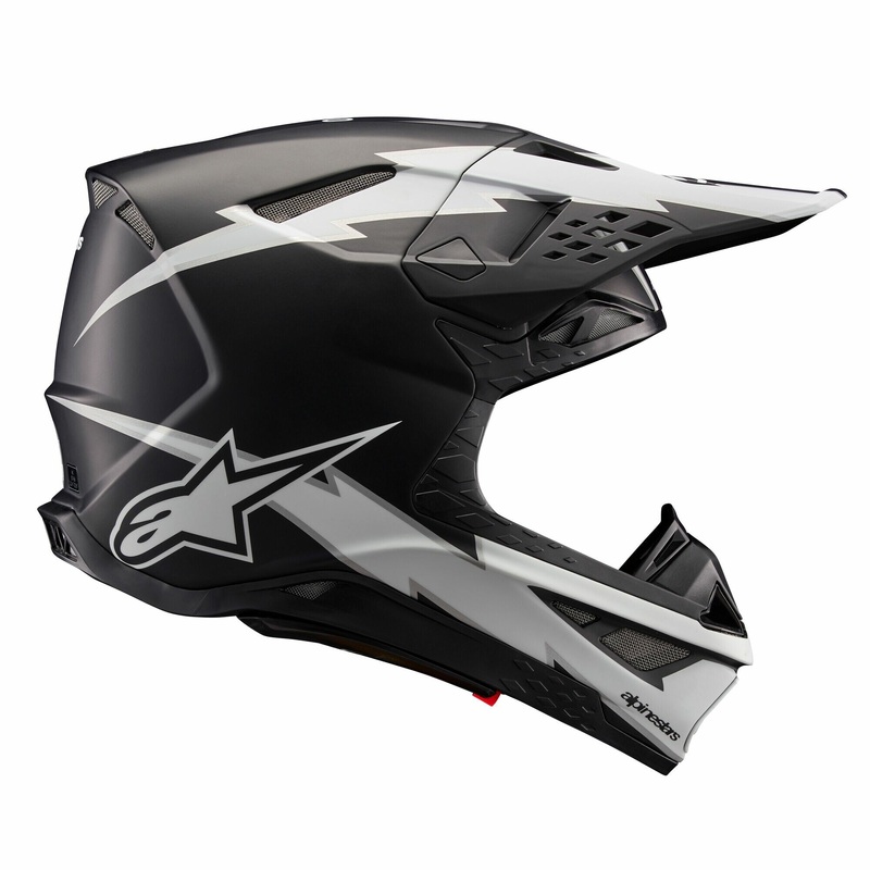 ALPINESTARS S-M10 Helmet Black/White 2X-Large