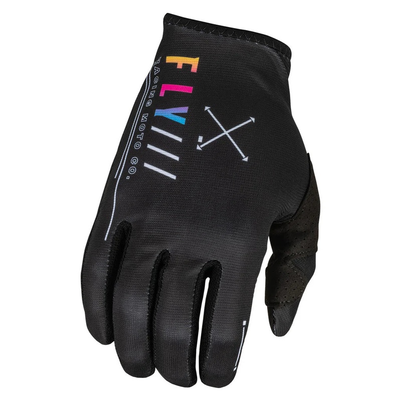 FLY RACING LITE S.E. AVENGE GLOVES BLACK/SUNSET 7 XS