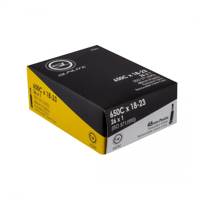 Tube Sunlite 650Cx18-23 Pv48/Thrd/Rc (26X1) Ffw25Mm