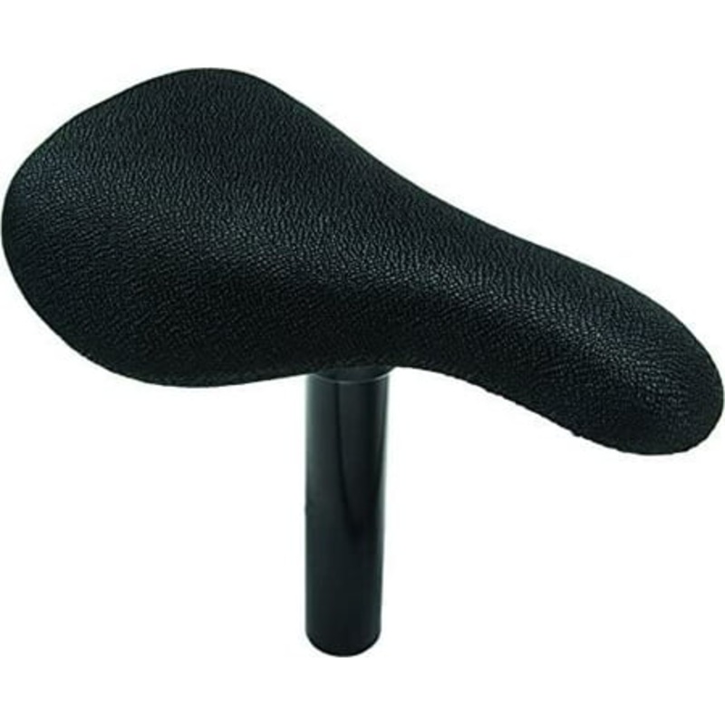 Curb Dog BMX Seat and Post Combo – 25.4mm Uni type – Black