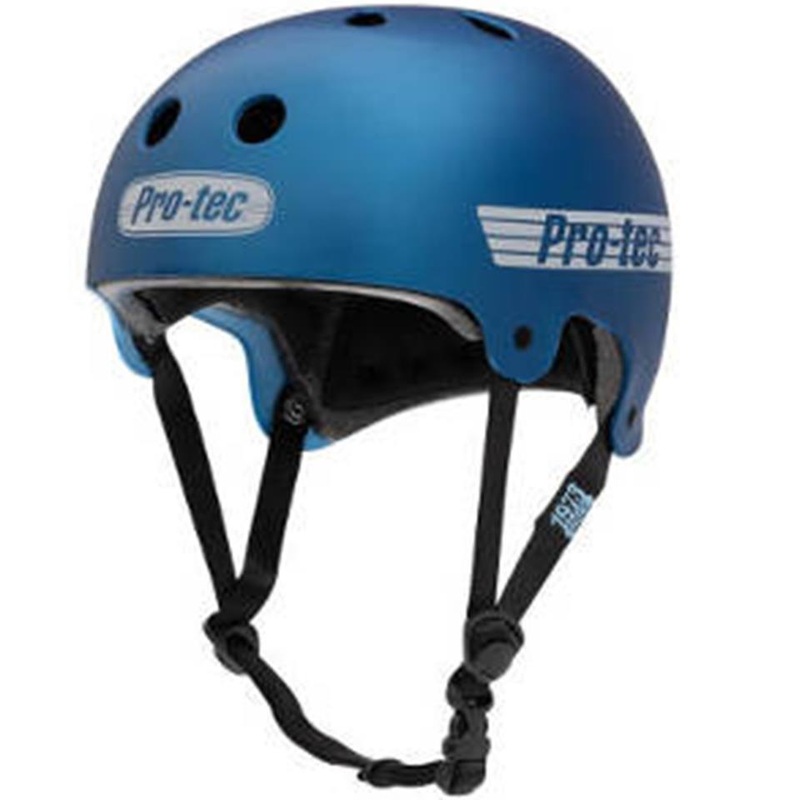 Pro-Tec Old School Helmet – Matte Metallic Blue Small