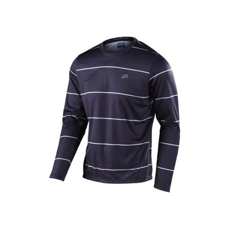 TLD 23 Flowline LS Jersey / Revert Black Black S