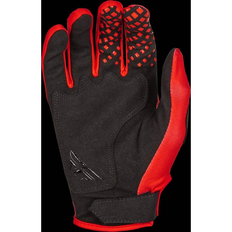 FLY RACING Kinetic Center Gloves Red/Black 3x