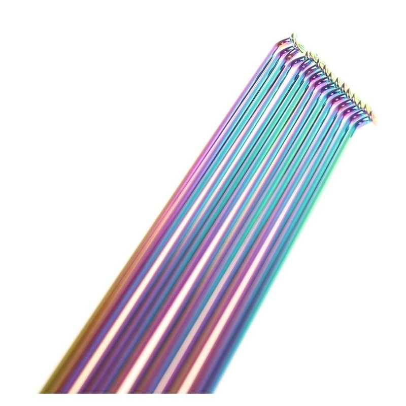 Pillar PSR 14g Spokes Oil Slick (18 Pack) Oil Slick 180mm
