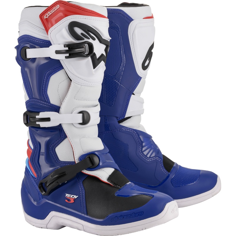ALPINESTARS Tech 3 Boots Blue/White/Red 14