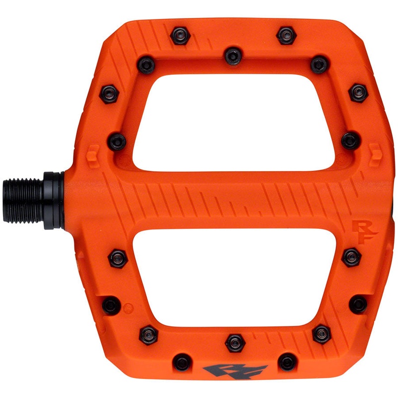 RaceFace Chester Pedals – Platform, Composite, 9/16″, Small, Orange