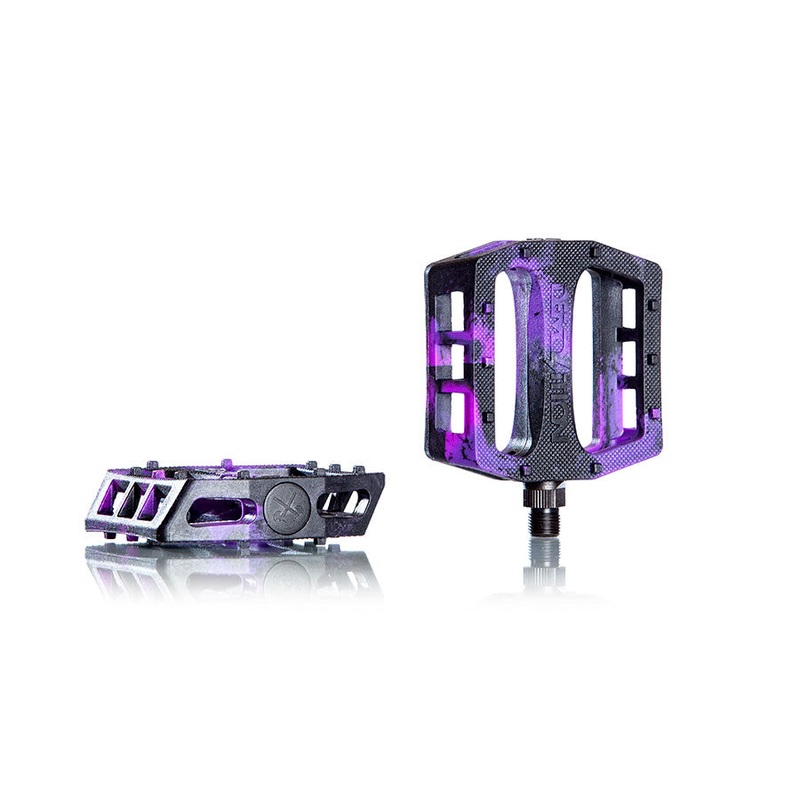 Demolition Trooper Plastic Pedal – Black/Purple Black/Purple