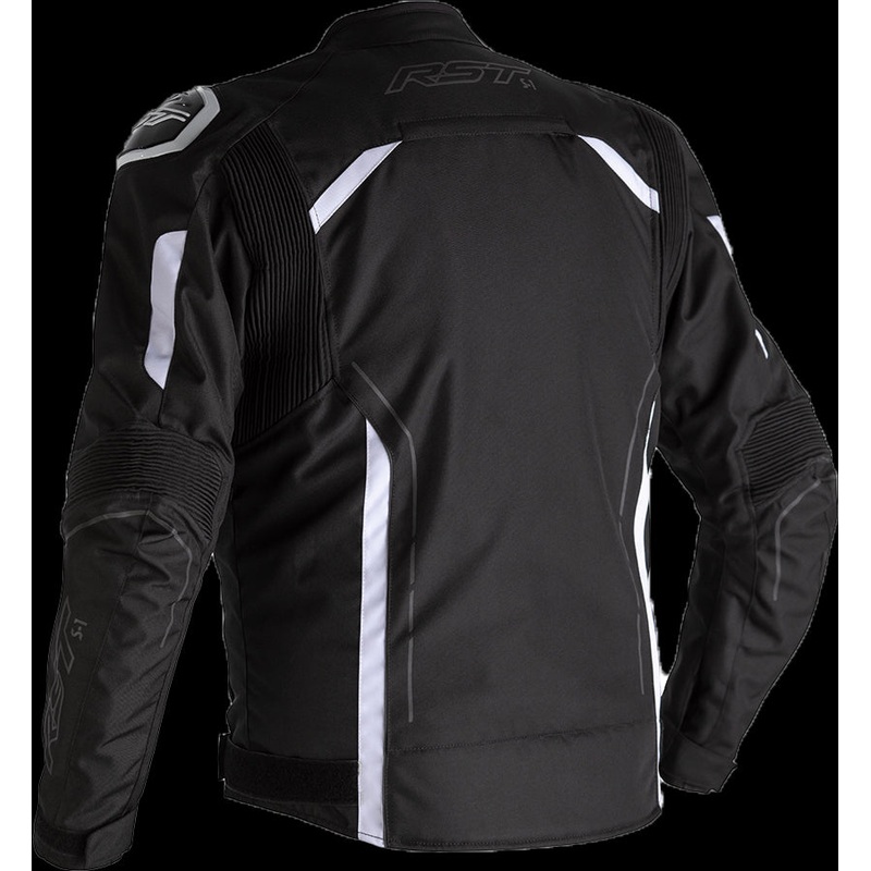 RST S1 Ce Jacket Black/Black/White Textile 4xl Black/Black/White 4X-Large