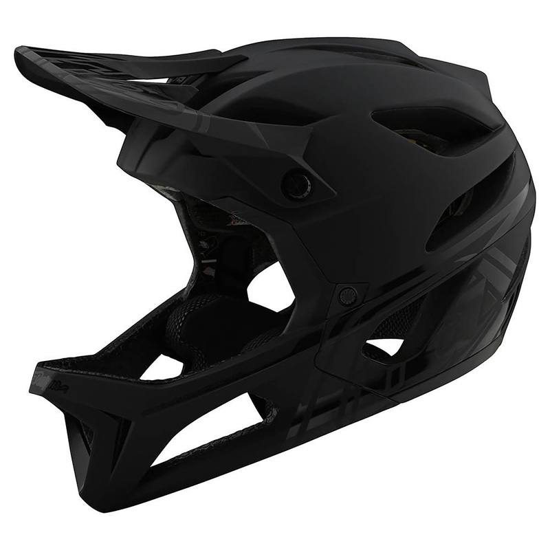 Troy Lee Designs Stage MIPS Stealth BMX Race Helmet-Midnight Medium/Large